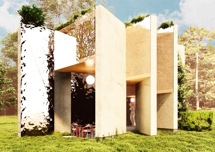 zahradní pavilon - vizualizace 9